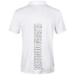 11 Degrees Men's Back Graphic Pique Golf Polo Shirt