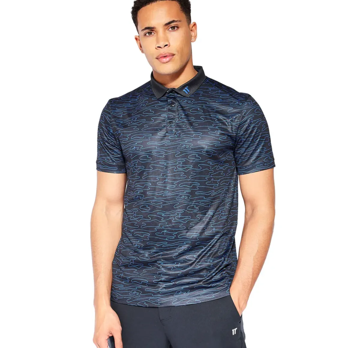 11 Degrees Men's Contour Golf Polo Shirt