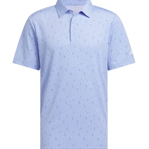 adidas Golf Men's Ultimate365 All-Over Print Golf Polo Shirt