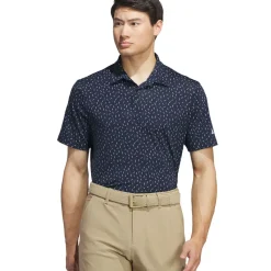 adidas Golf Men's Ultimate365 All-Over Print Golf Polo Shirt