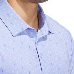 adidas Golf Men's Ultimate365 All-Over Print Golf Polo Shirt