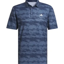 adidas Golf Ultimate365 HEAT.RDY Stripe Golf Polo Shirt