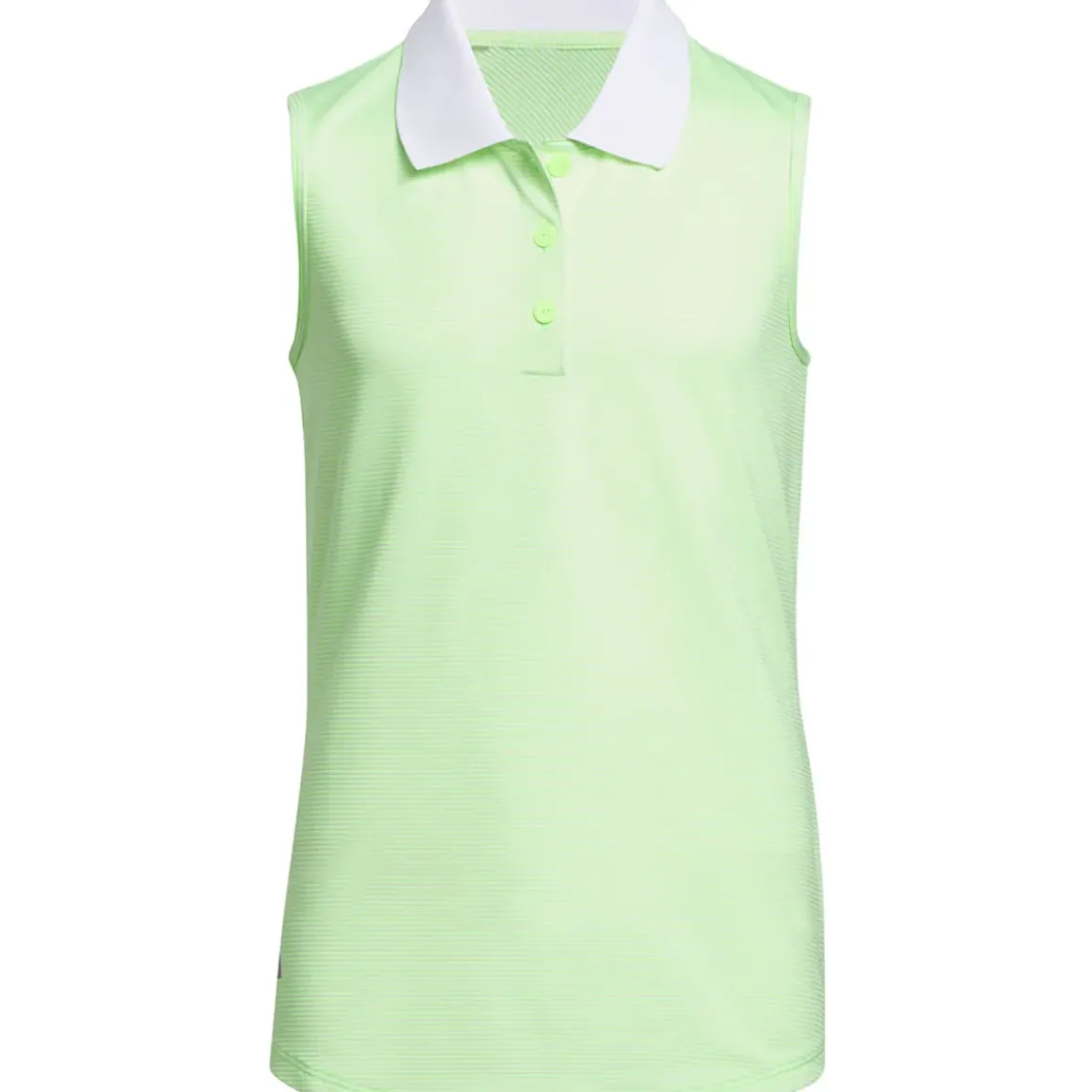 adidas Junior Sleeveless Golf Polo Shirt