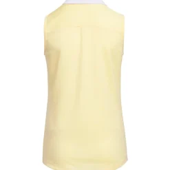 adidas Junior Sleeveless Golf Polo Shirt