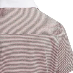 adidas Junior Striped Golf Polo Shirt