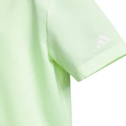 adidas Junior Striped Golf Polo Shirt
