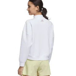 adidas Ladies Beyond the Course Spacer Mock Golf Sweatshirt