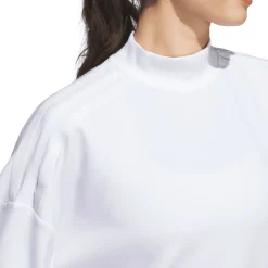 adidas Ladies Beyond the Course Spacer Mock Golf Sweatshirt
