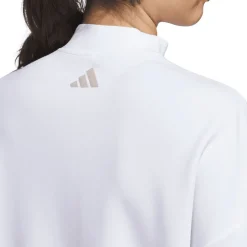 adidas Ladies Beyond the Course Spacer Mock Golf Sweatshirt