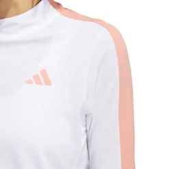 adidas Ladies MWN Mock Golf Mid Layer