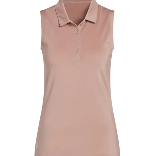 adidas Ladies Ultimate365 Solid Sleeveless Golf Polo Shirt