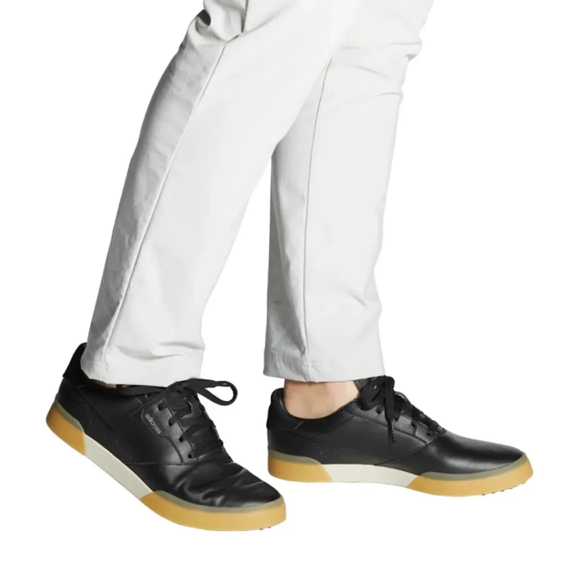 adidas Men's Adicross Retro Waterproof Spikeless Golf Shoes
