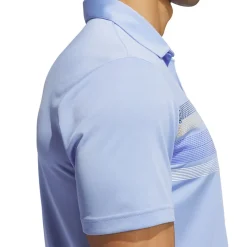 adidas Men's Core Chest Stripe Golf Polo Shirt