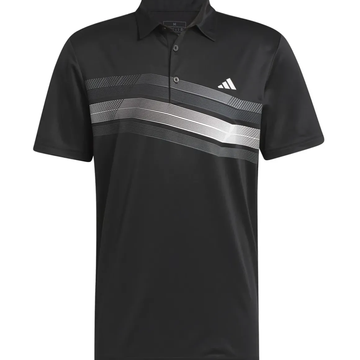 adidas Men's Core Chest Stripe Golf Polo Shirt