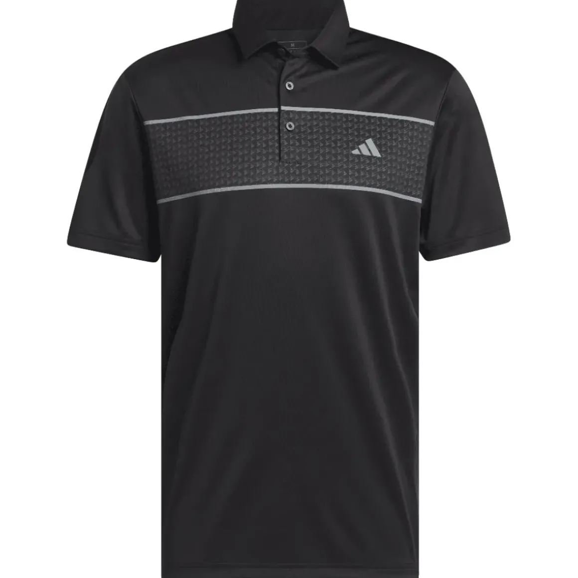adidas Men's Core Chest Stripe Golf Polo Shirt