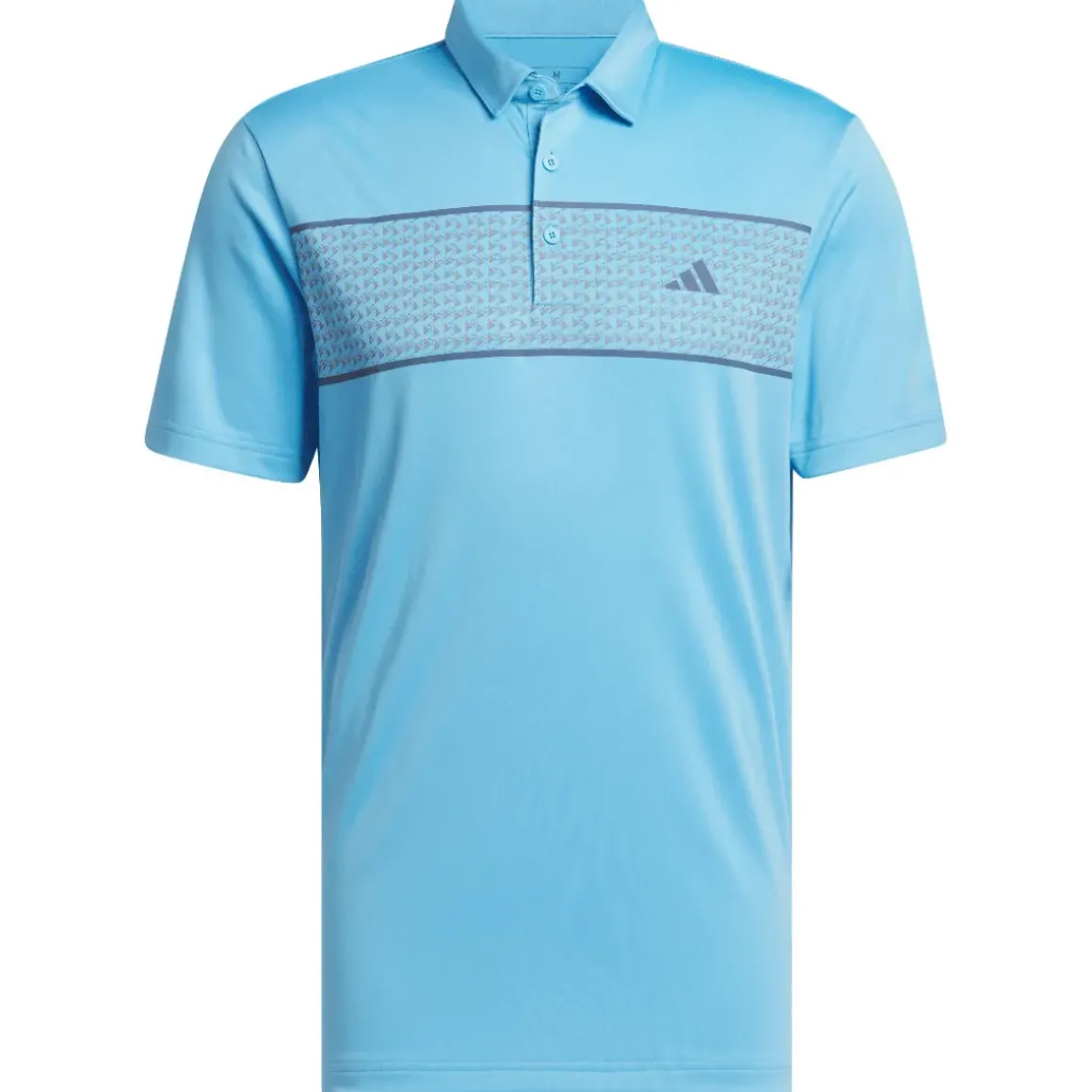 adidas Men's Core Chest Stripe Golf Polo Shirt