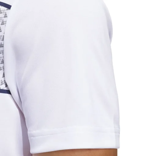 adidas Men's Core Chest Stripe Golf Polo Shirt