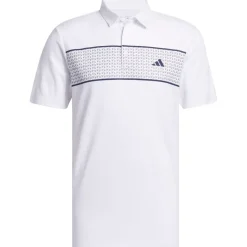 adidas Men's Core Chest Stripe Golf Polo Shirt