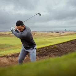 adidas Men's DWR Quarter Zip Golf Midlayer