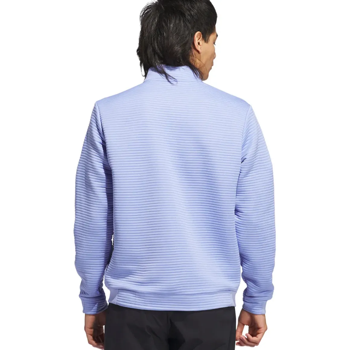 adidas Men's DWR Textured Quarter Zip Golf Mid Layer