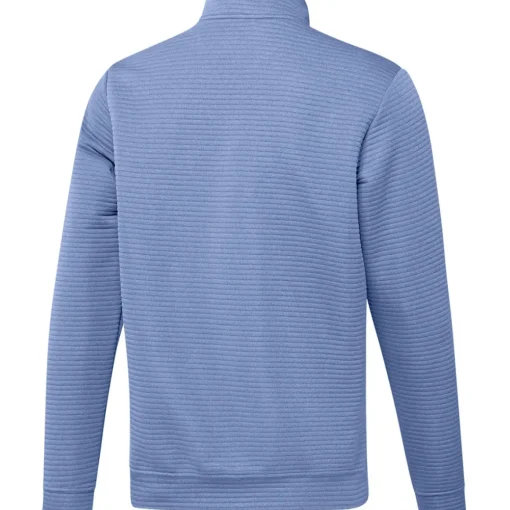 adidas Men's DWR Textured Quarter Zip Golf Mid Layer