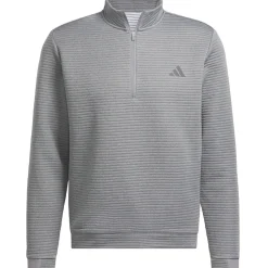 adidas Men's DWR Textured Quarter Zip Golf Mid Layer