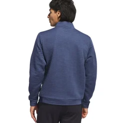 adidas Men's DWR Textured Quarter Zip Golf Mid Layer
