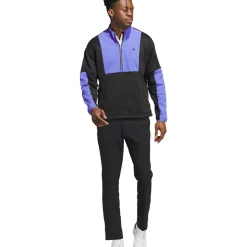 adidas Men's Go-To DWR Hybrid Half Zip Golf Mid Layer