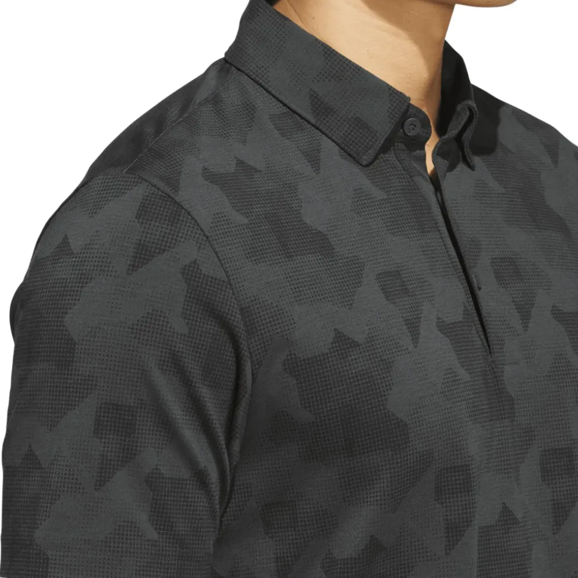 adidas Men's Go-To Printed Golf Polo Shirt