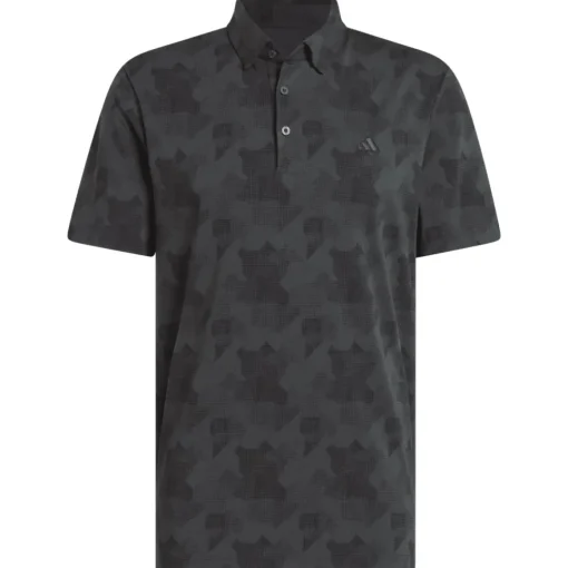 adidas Men's Go-To Printed Golf Polo Shirt