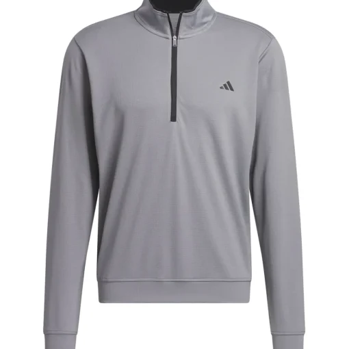 adidas Men's Lightweight Half Zip Golf Midlayer