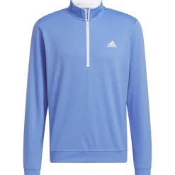 adidas Men's PRIMEGREEN UPF Half Zip Golf Midlayer