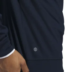adidas Men's PRIMEGREEN UPF Half Zip Golf Midlayer