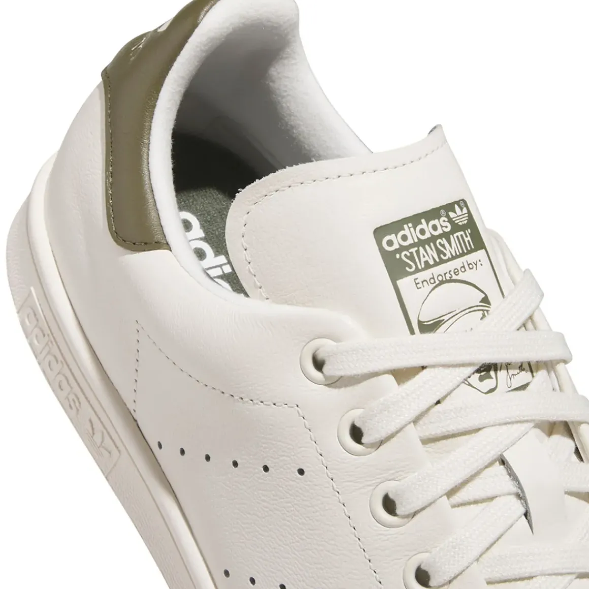 adidas Men's Stan Smith Lux Waterproof Spikeless Golf Shoes