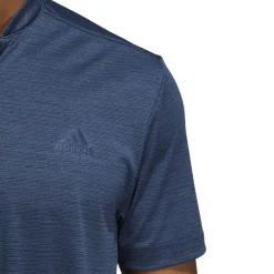 adidas Men's Textured Stripe Stretch Golf Polo Shirt
