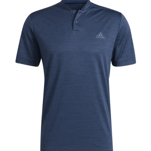 adidas Men's Textured Stripe Stretch Golf Polo Shirt