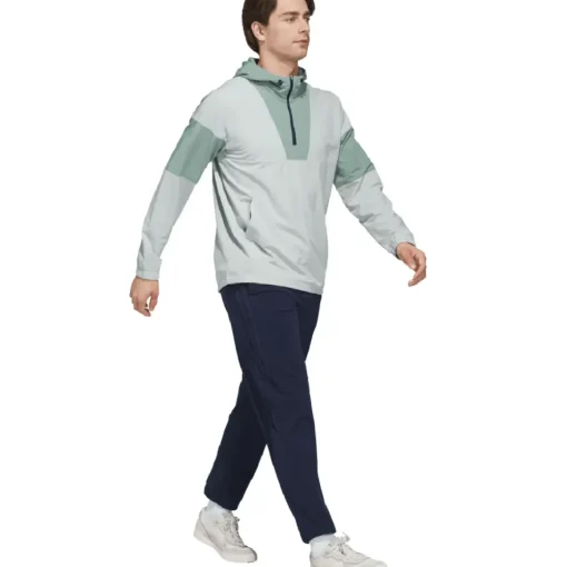 adidas Men's Ultimate365 Anorak Half Zip Golf Mid Layer