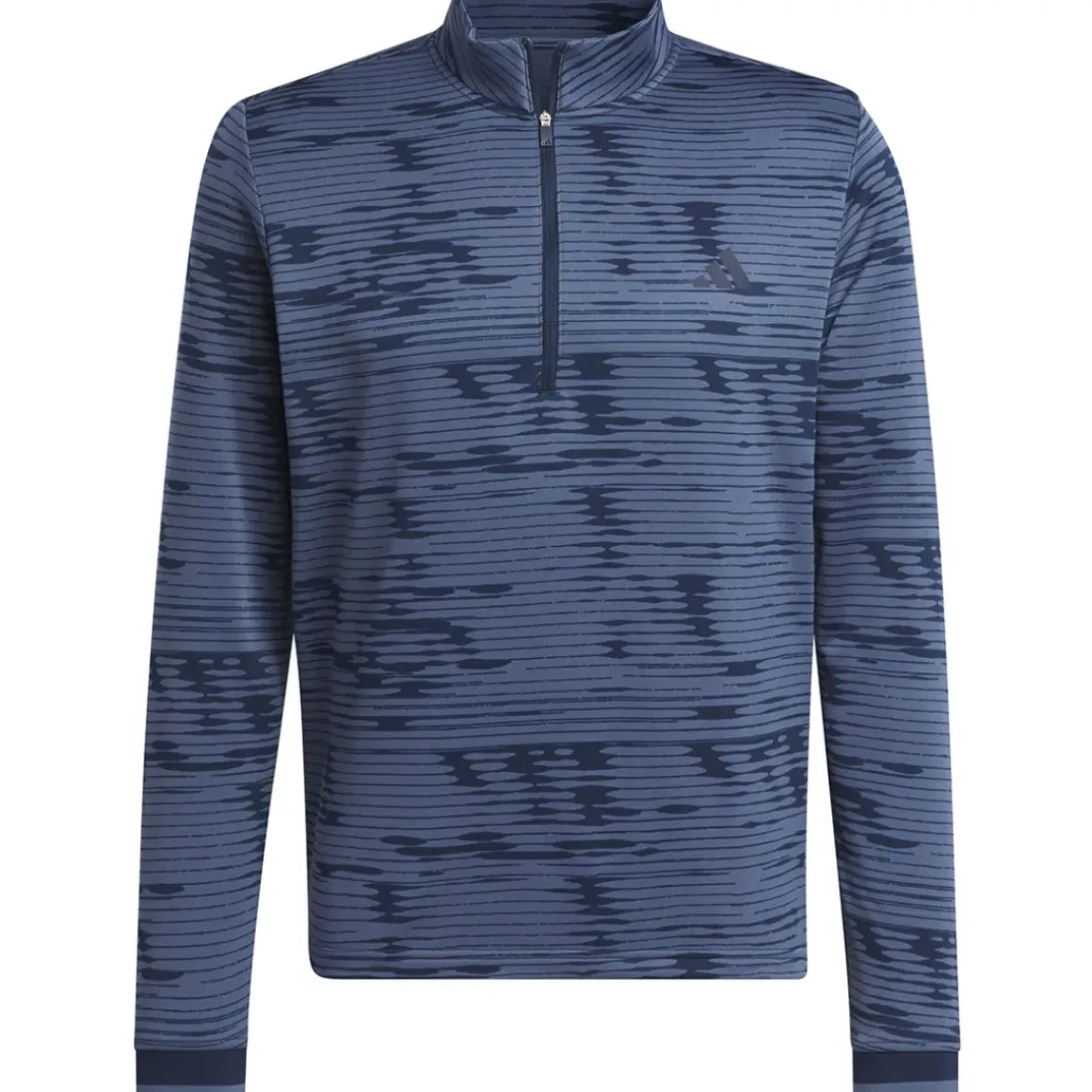 adidas Men's Ultimate365 Linear Stripe Quarter Zip Golf Mid Layer