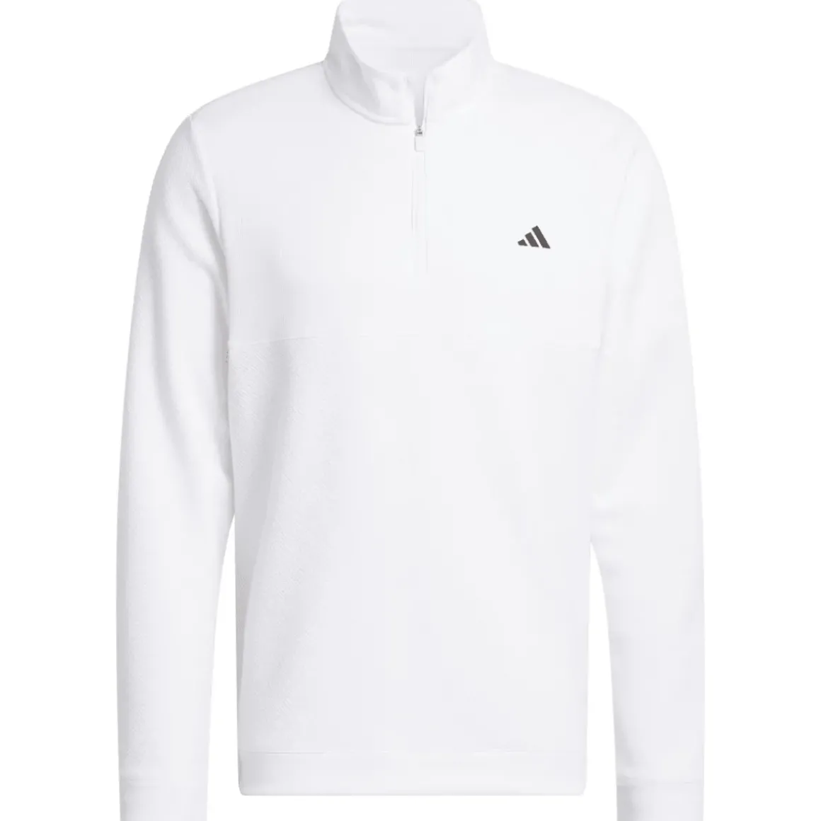 adidas Men's Ultimate365 Textured Quarter Zip Golf Mid Layer