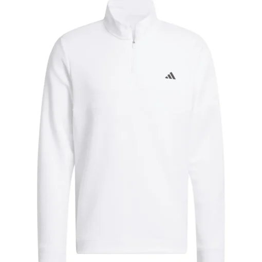 adidas Men's Ultimate365 Textured Quarter Zip Golf Mid Layer