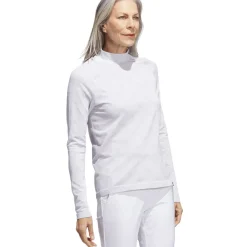 adidas Ultimate365 Tour Monogram Mock Neck Long Sleeve Golf Base Layer