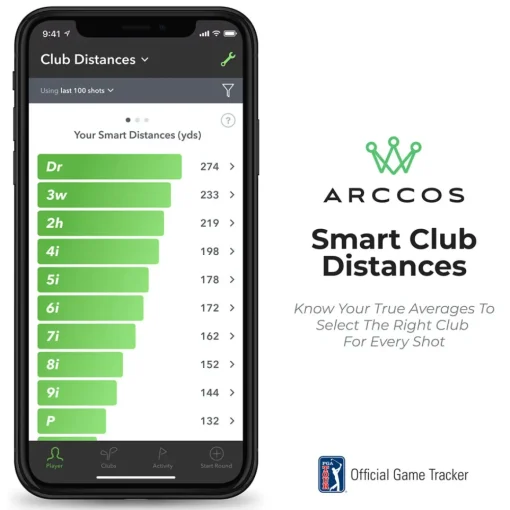 Arccos Caddie Link Pro Golf Starter Bundle