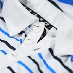 Benross Junior Colour Block Stripe Stretch Golf Polo Shirt