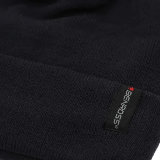 Benross Ladies Fleece Pom Knitted Beanie