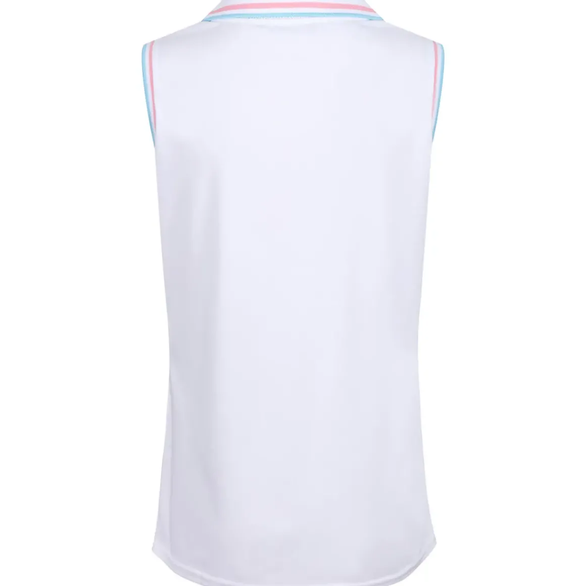 Benross Ladies Tipped Sleeveless Stretch Golf Polo Shirt