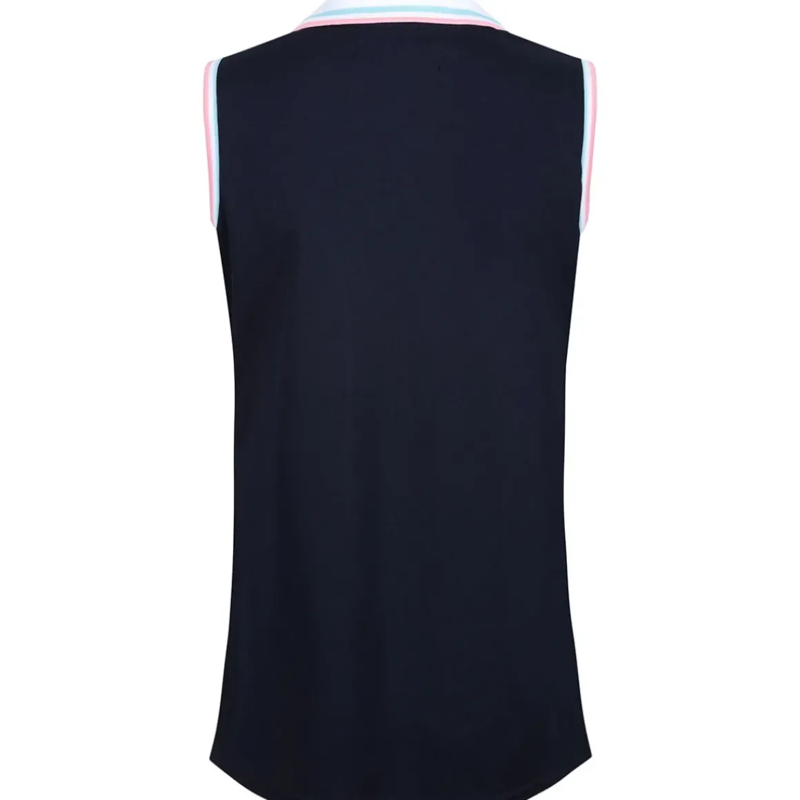 Benross Ladies Tipped Sleeveless Stretch Golf Polo Shirt