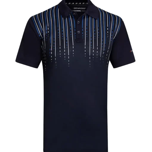 Benross Men's Frequency Stretch Golf Polo Shirt