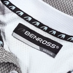 Benross Men's Honeycomb Jacquard Golf Polo Shirt