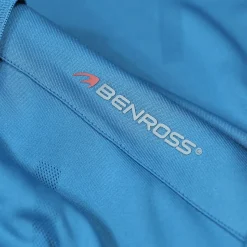 Benross Men's Jacquard Golf Polo Shirt