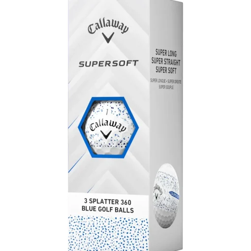 Callaway Supersoft Splatter 12 Golf Ball Pack